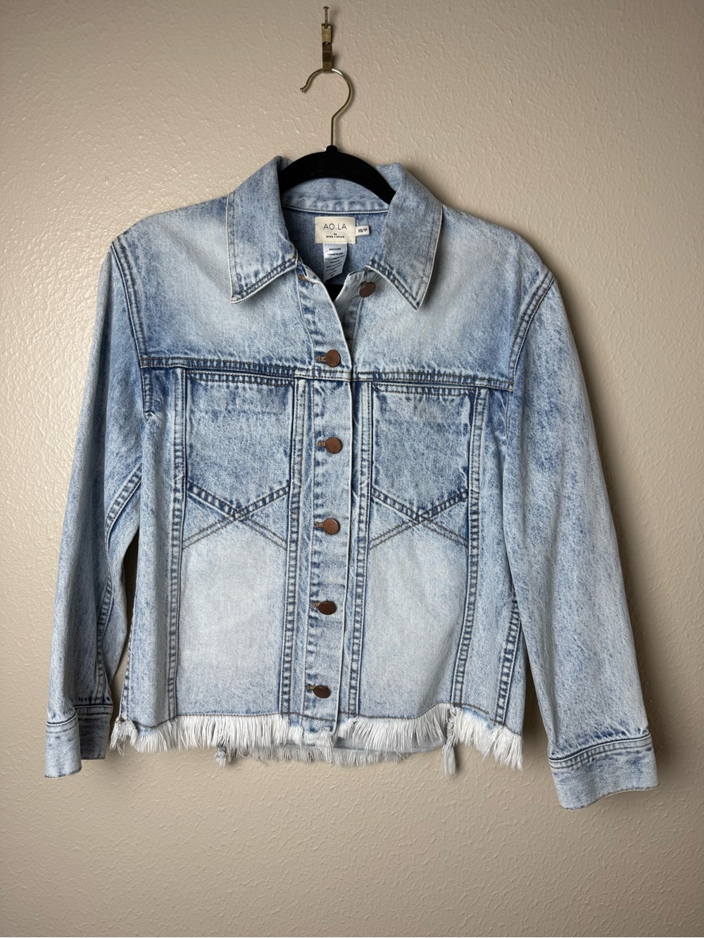 Alice and Olivia Jean jacket